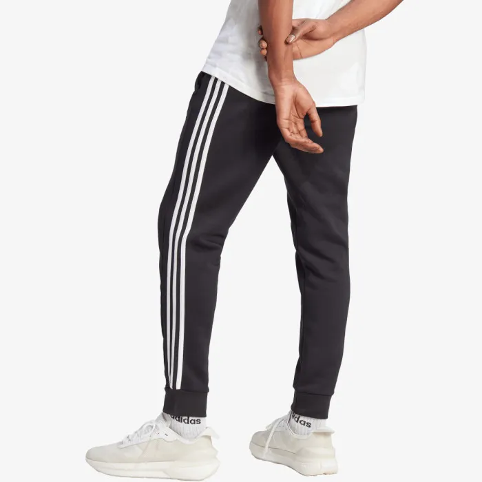 Tepláky Essentials Fleece 3-Stripes Tapered Cuff 