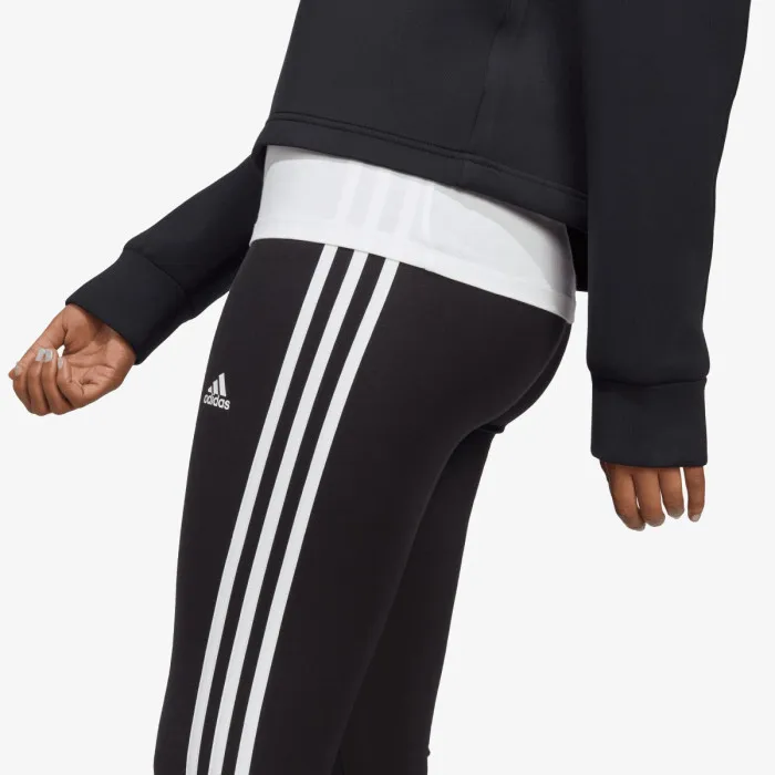 Legíny Essentials 3-Stripes High-Waisted Single Jersey 