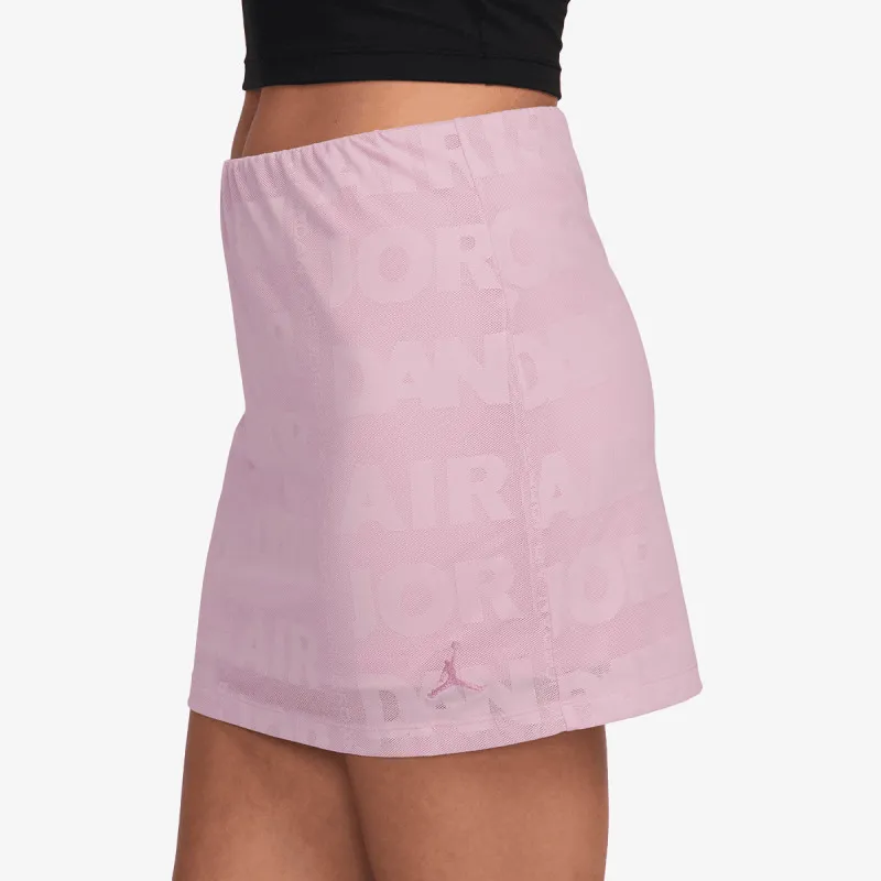 JORDAN W J FLT OPEN KNIT SKORT 