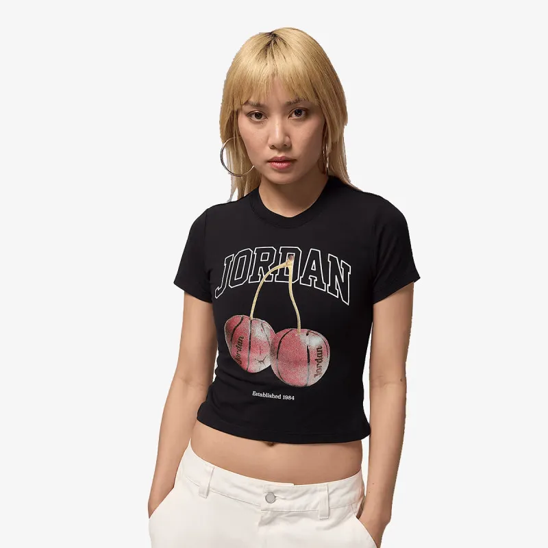 Nike W J BRK SS TMID GFX TEE BB 