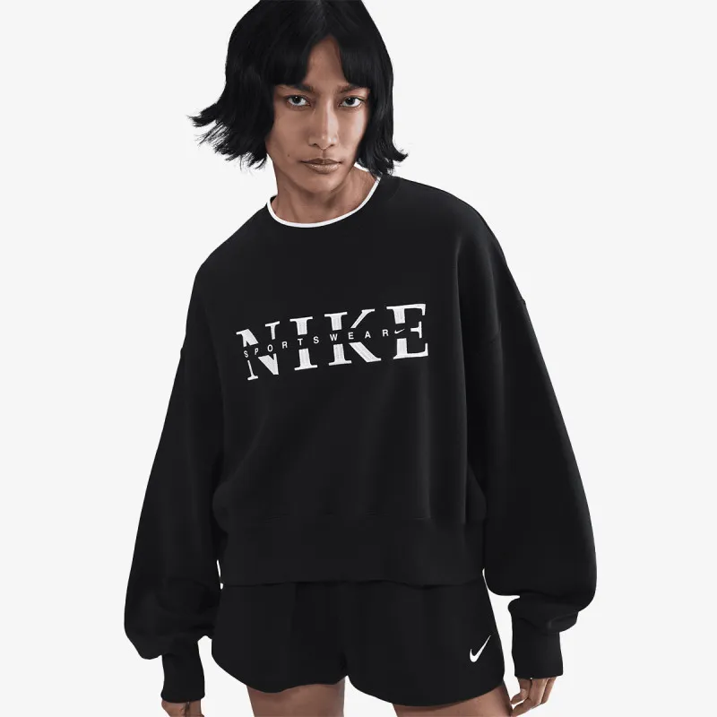 Nike W NSW PHNX FLC CREW GLS