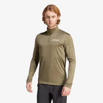 Tričko Terrex Multi Half-Zip Long Sleeve 