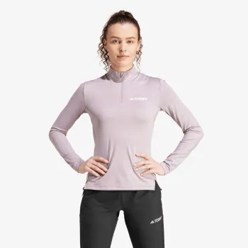 Tričko Terrex Multi Half-Zip Long Sleeve 