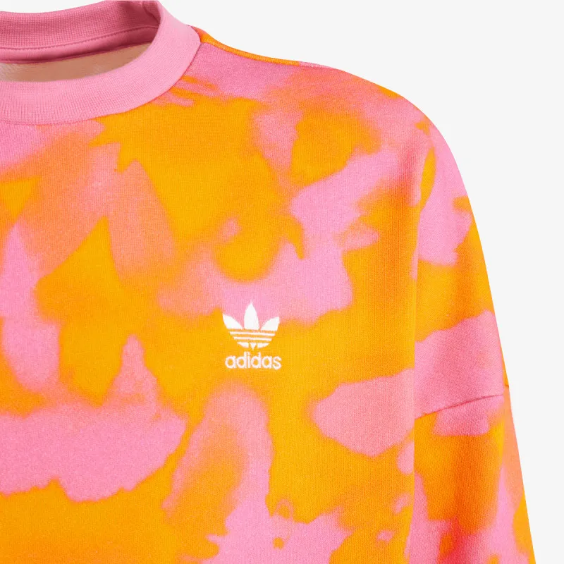 adidas Mikina Summer Allover Print Crew 