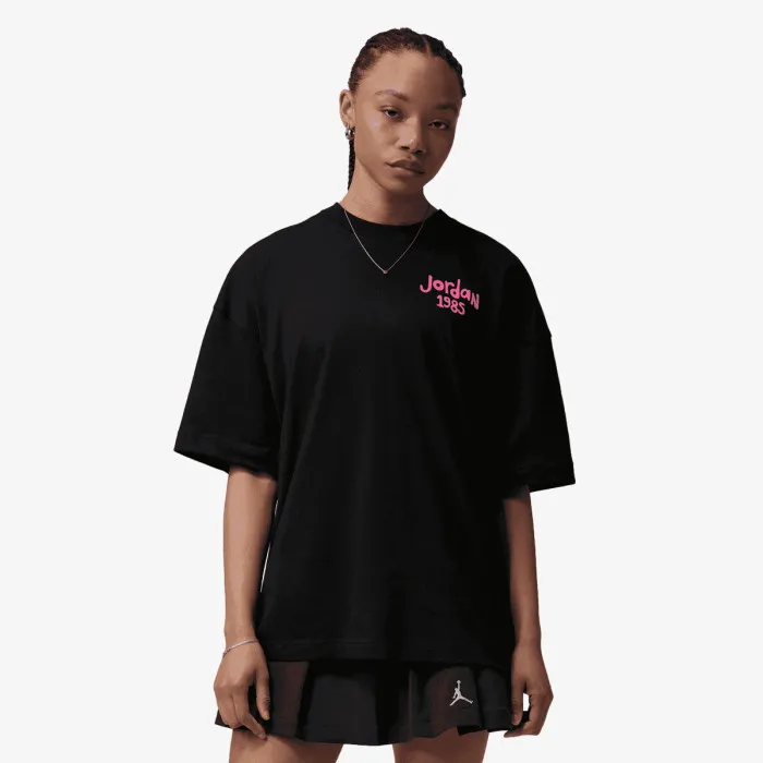 JORDAN W J BBALL FLWR LGF TEE 