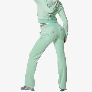 JUICY COUTURE STRAIGHT LEG TRACK PANT WITH POCKET 