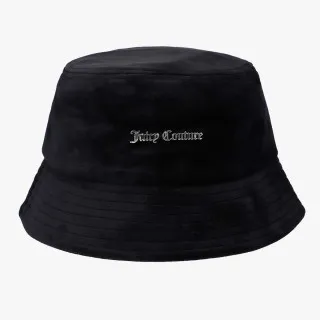 JUICY COUTURE ELLIE VELOUR BUCKET HAT