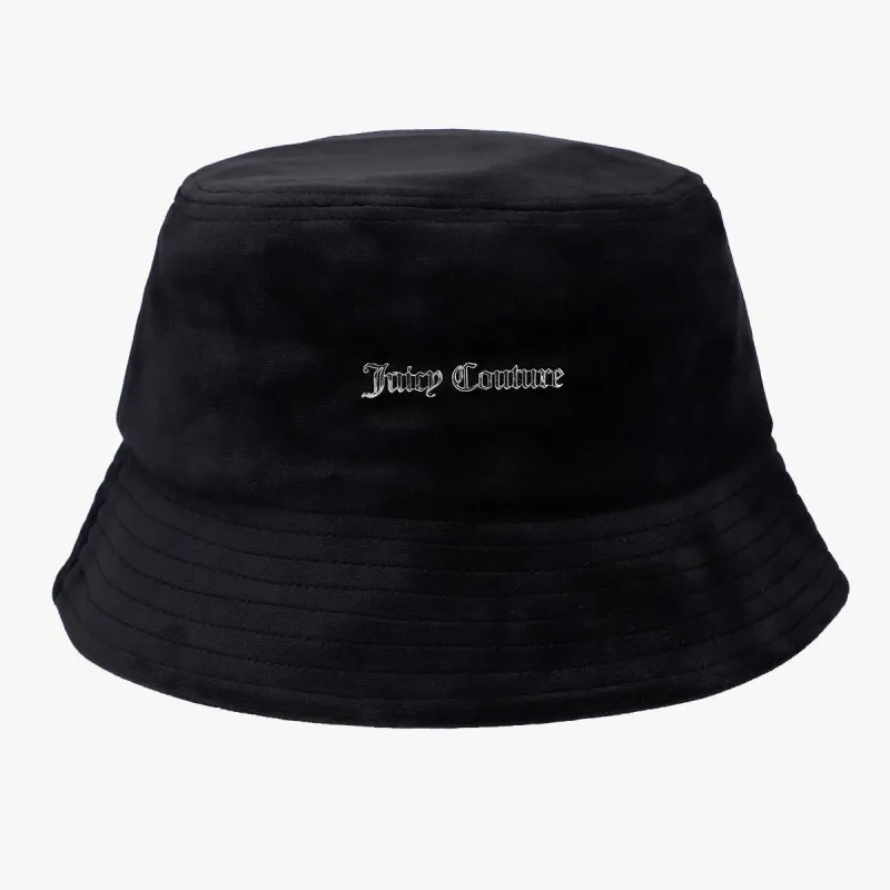 JUICY COUTURE ELLIE VELOUR BUCKET HAT
