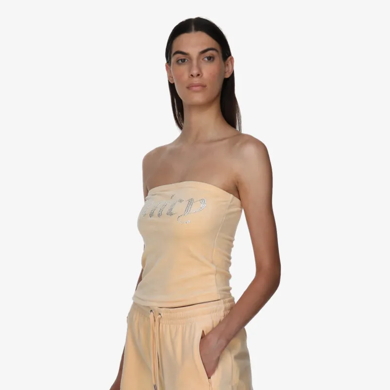 JUICY COUTURE VELOUR BANDEAU BOOB TUBE 