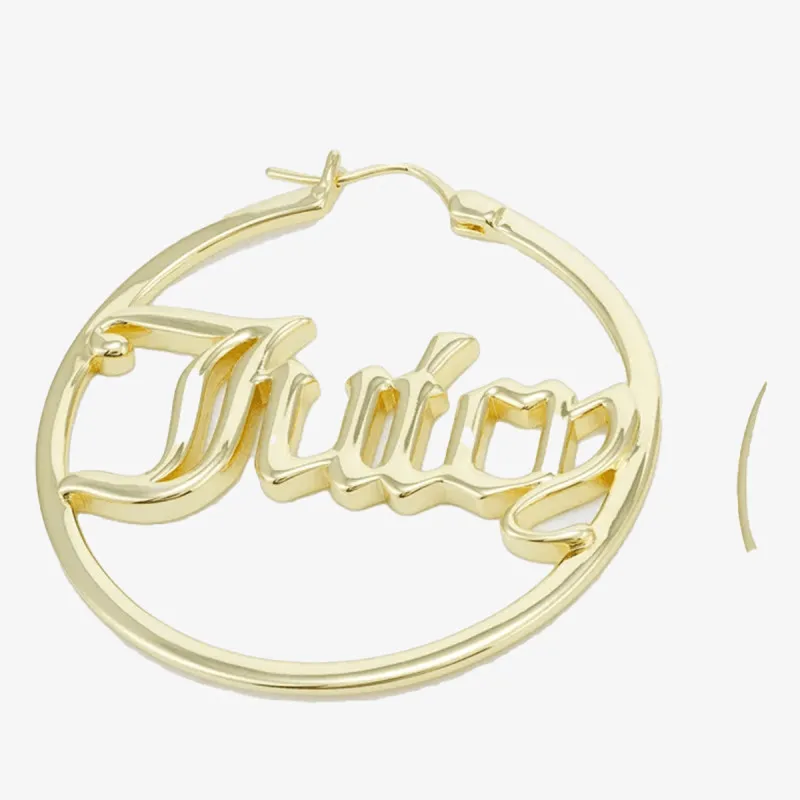 JUICY COUTURE HOOP EARRINGS 