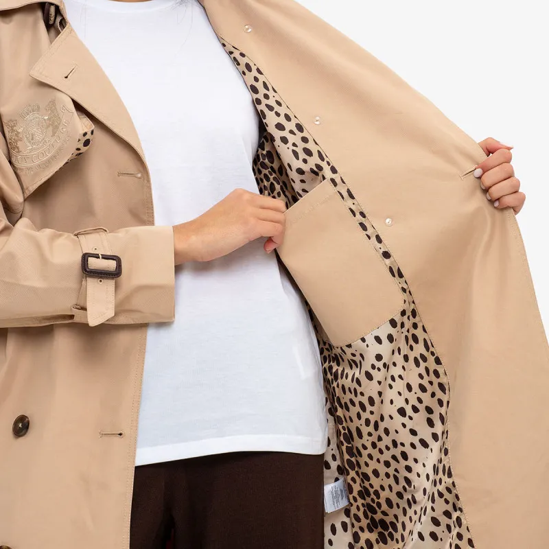 JUICY COUTURE TWILL TRENCH 