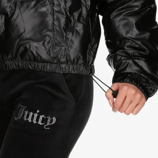 JUICY COUTURE MADELINE DEBOSSED PUFFER JACKET 