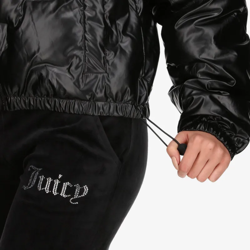 JUICY COUTURE MADELINE DEBOSSED PUFFER JACKET 