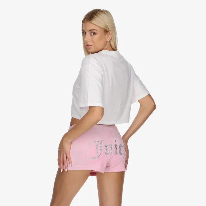 JUICY COUTURE 3D CROPPED TEE 
