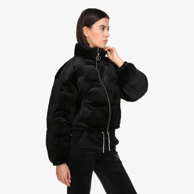 JUICY COUTURE MADELINE MONO PUFFA JACKET 