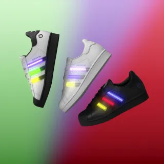 adidas SUPERSTAR LED LIGHTS CF EL C 