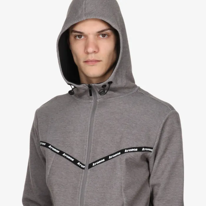KRONOS KRONOS MENS FULL ZIP HOODY 