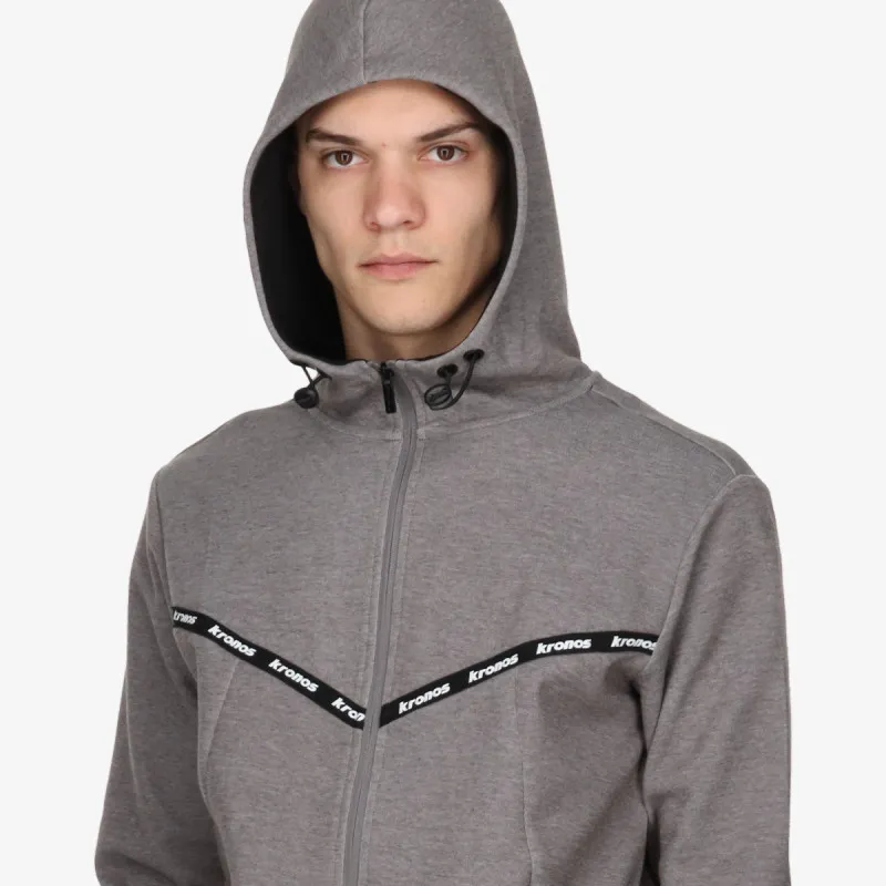 KRONOS KRONOS MENS FULL ZIP HOODY