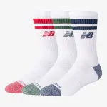 NEW BALANCE Active Lifestyle Striped Crew Socks 3 Pa 