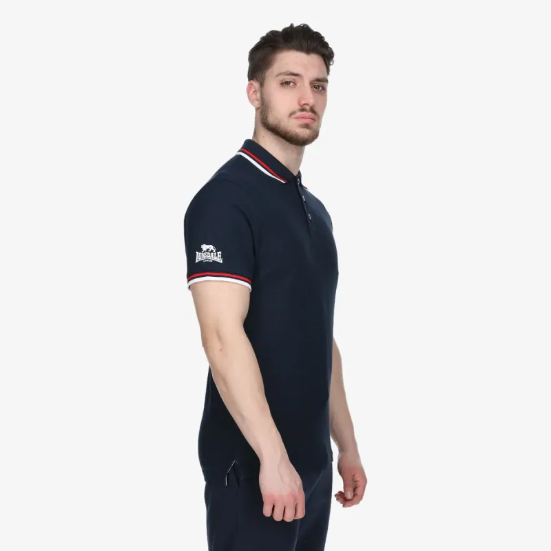 LONSDALE Flag Polo T-Shirt