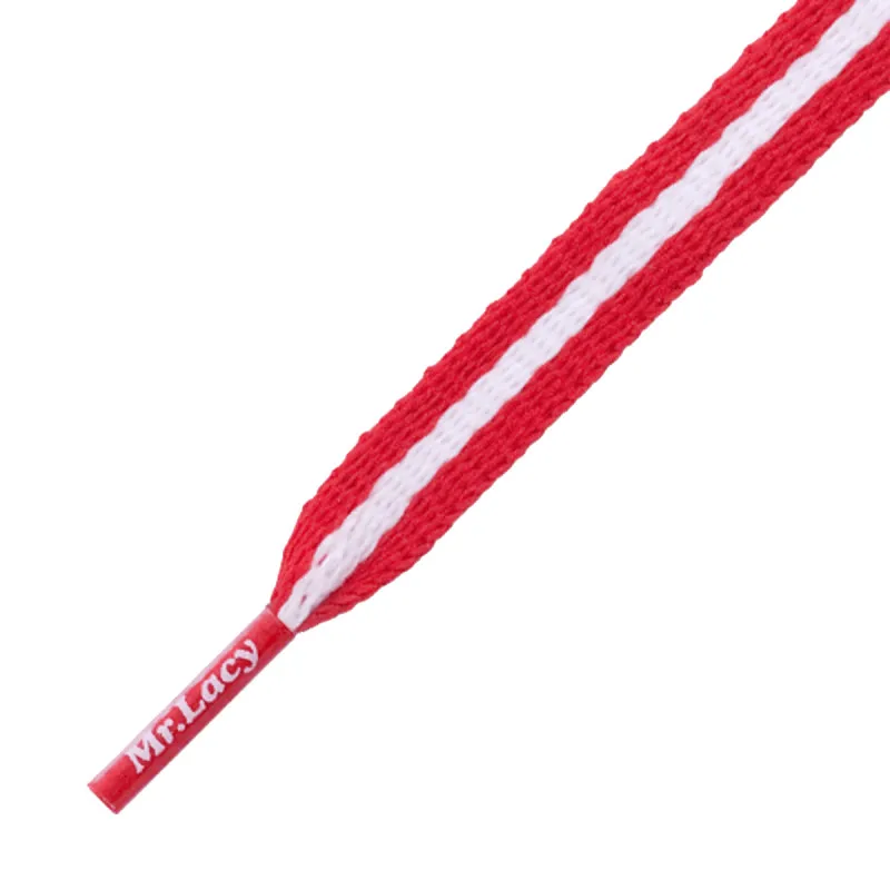 MR LACY Mr Lacy vezice - Stripies, Red / White 