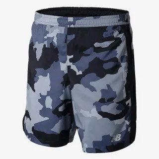 NEW BALANCE PRINTED ACCELERATE 5 INCH SHORT