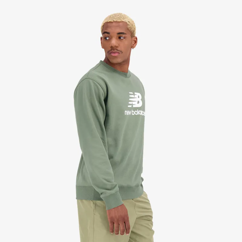 NEW BALANCE ESS ST LOGO FRENCH TERRY CREWNECK