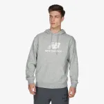 NEW BALANCE STACKED LOGO FRENCH TERRY HO 