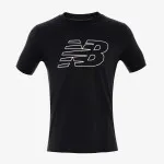 NEW BALANCE Flying NB T-Shirt Black 