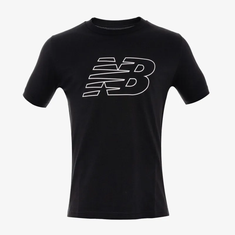 NEW BALANCE Flying NB T-Shirt Black 