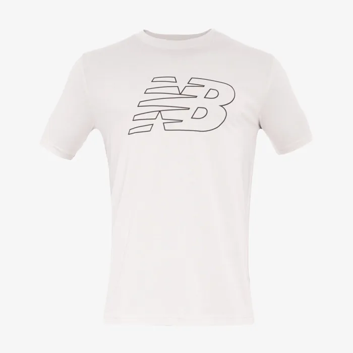 NEW BALANCE Flying NB T-Shirt Grey 