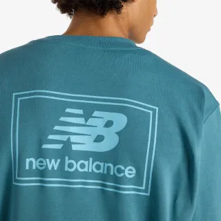 NEW BALANCE Woven Label Crew 