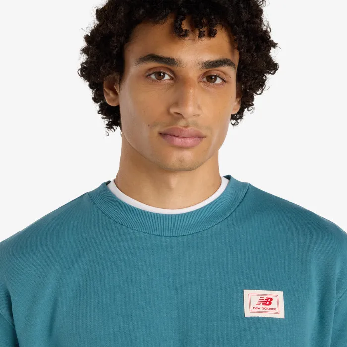 NEW BALANCE Woven Label Crew 