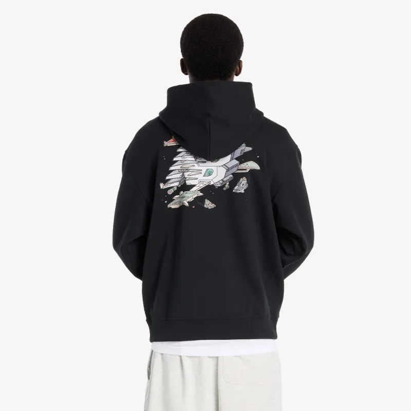 NEW BALANCE Ghica Sport Station Hoodie - BLACK 