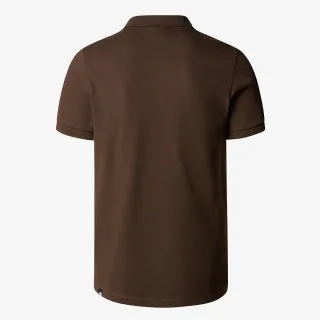 THE NORTH FACE M PREMIUM POLO PIQUET-EU DEMITASSE BROWN 