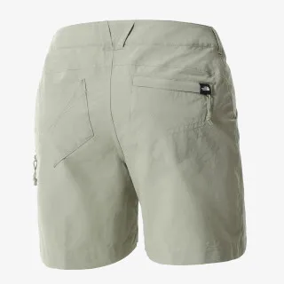 THE NORTH FACE W EXPLORATION SHORT TEA GREEN