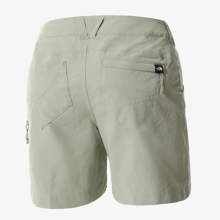 THE NORTH FACE W EXPLORATION SHORT TEA GREEN 