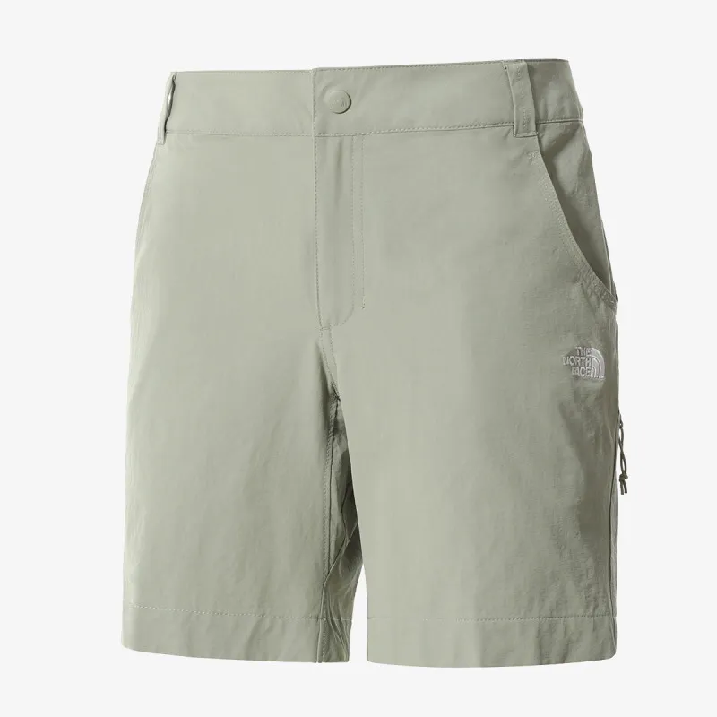 THE NORTH FACE W EXPLORATION SHORT TEA GREEN