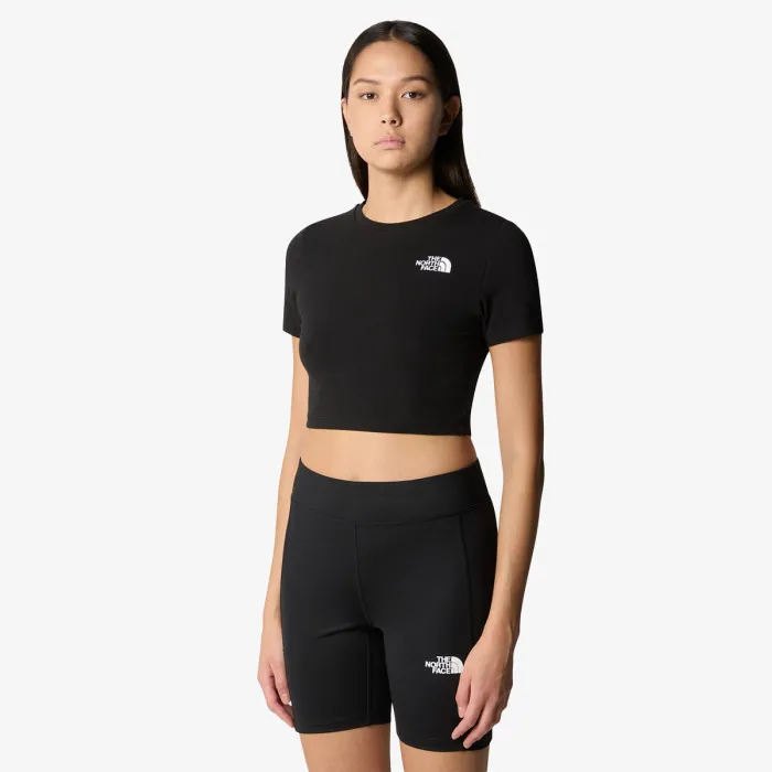 THE NORTH FACE W S/S ESSENTIAL CROPPED SLIM TEE 