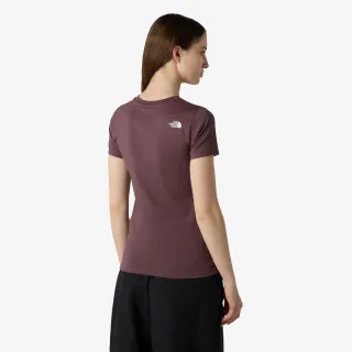 THE NORTH FACE W S/S SIMPLE DOME SLIM TEE 