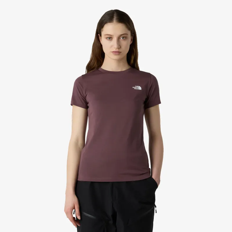 THE NORTH FACE W S/S SIMPLE DOME SLIM TEE 