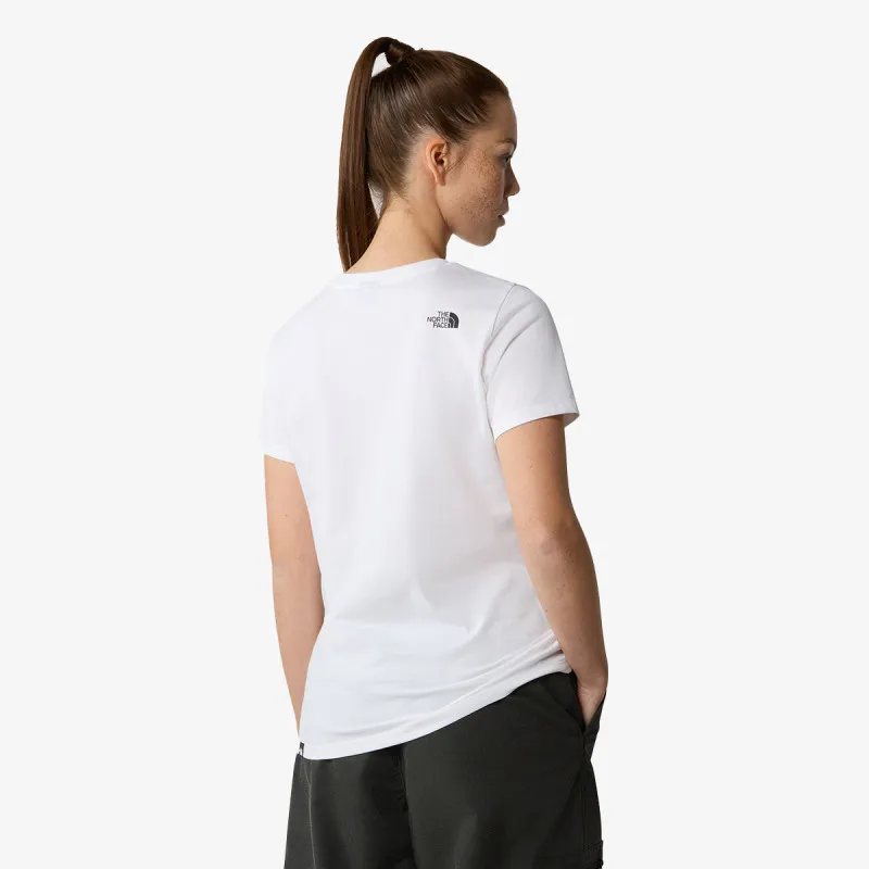 THE NORTH FACE W S/S SIMPLE DOME SLIM TEE
