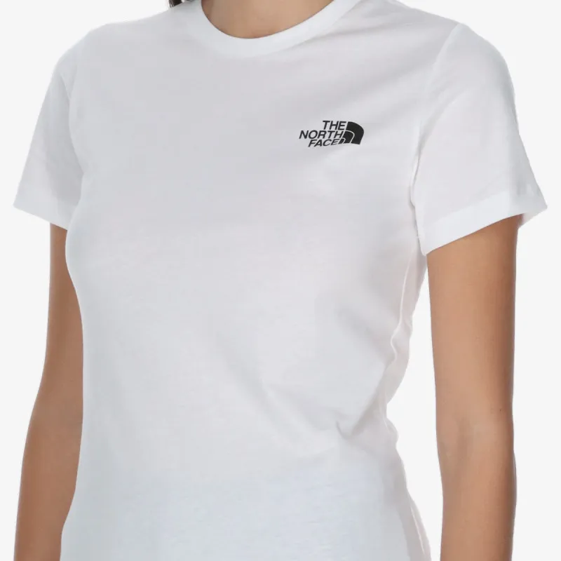THE NORTH FACE W S/S REDBOX TEE TNF WHITE