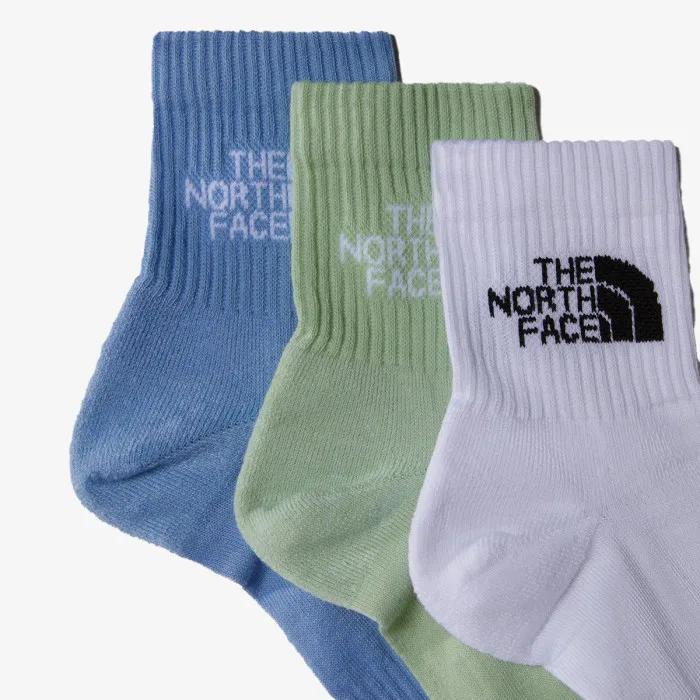 THE NORTH FACE MULTI SPORT CUSH QUARTER SOCK 3P 