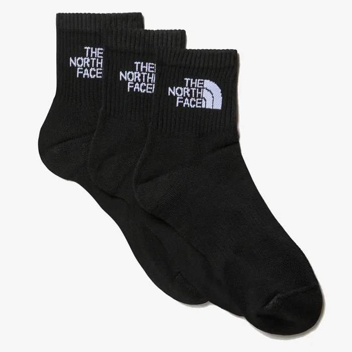 THE NORTH FACE MULTI SPORT CUSH QUARTER SOCK 3P 