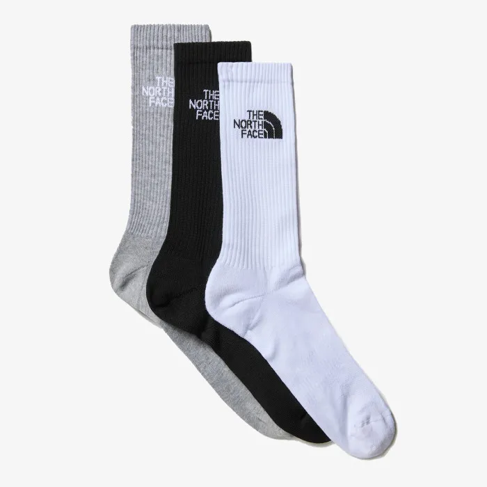 THE NORTH FACE MULTI SPORT CUSH CREW SOCK 3P 