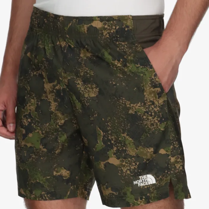 THE NORTH FACE M 24/7 7IN SHORT PRINT 