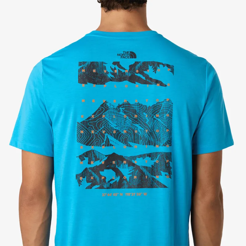 THE NORTH FACE M FOUNDATION MOUNTAINS FACES TEE 