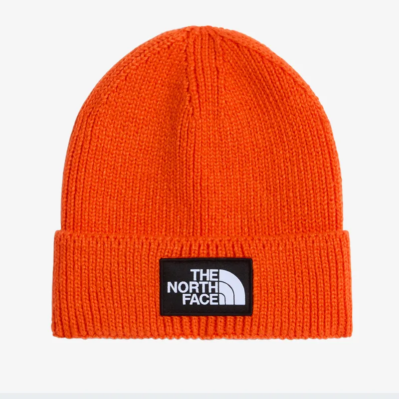 THE NORTH FACE TNF LOGO BOX CUFFED BEANIE 