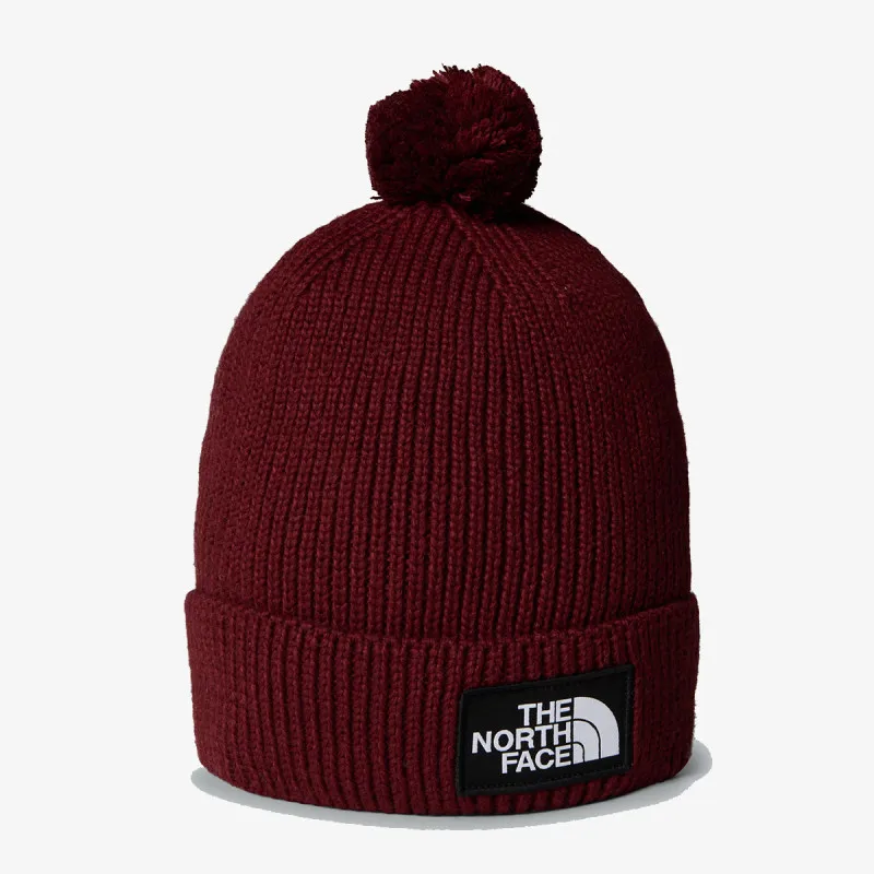 THE NORTH FACE TNF LOGO BOX POM BEANIE